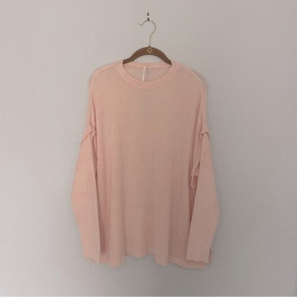 Blush Pink Teddy Bear Lounge Top NWT